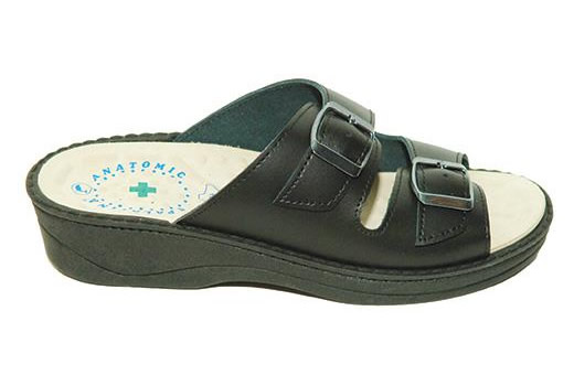 Ženski usnjeni natikači Spalatina 5029